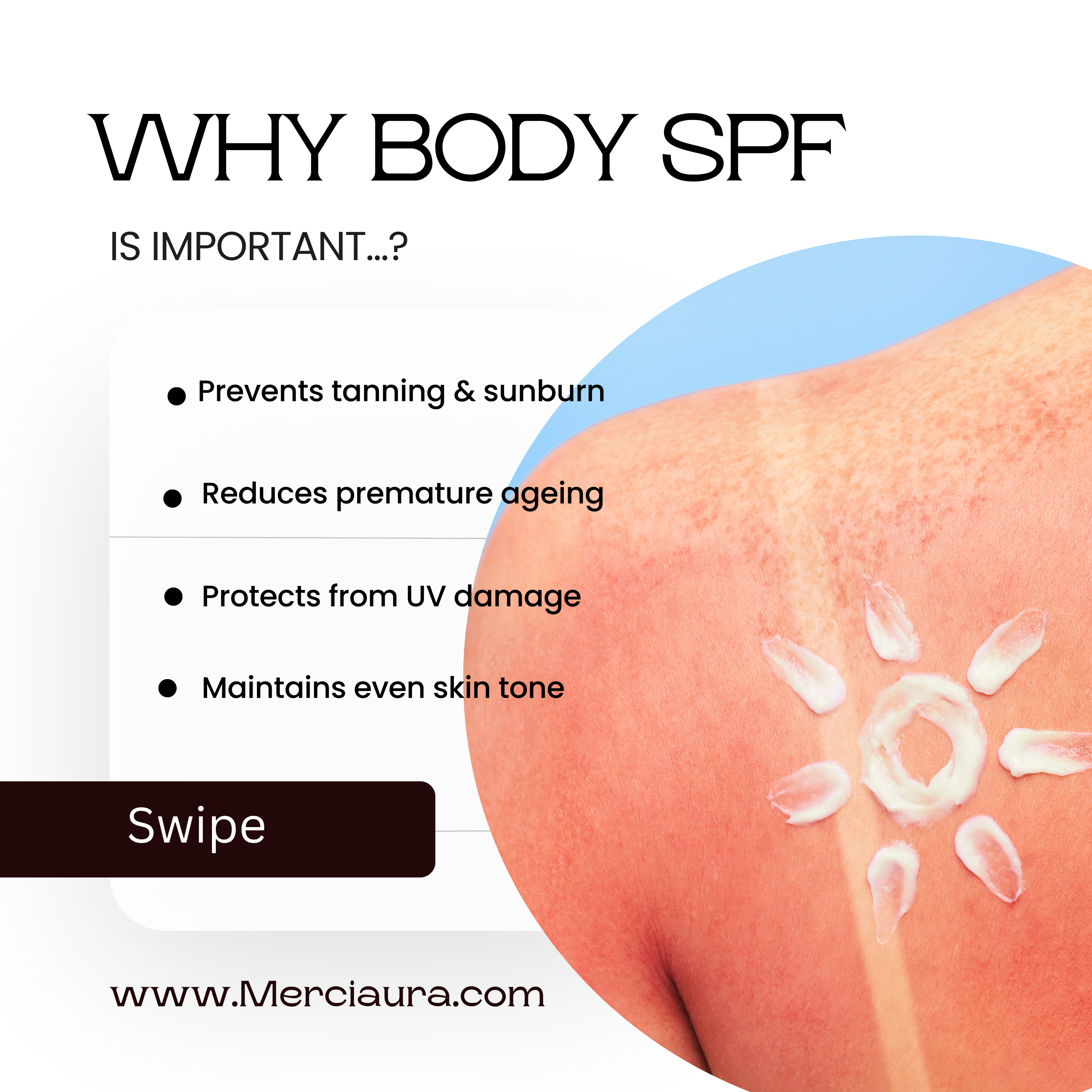 Merciaura Sun Safe Combo Pack  UV Armor Sunscreen SPF 50 PA++++ (100 ml) + UV Shield Body Lotion SPF 50 PA++++ (120 ml)