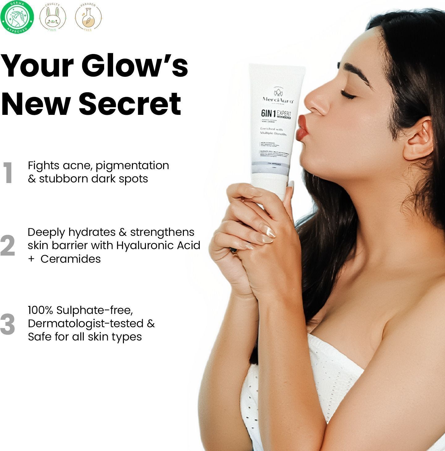 6IN1 Expert Facewash -  (100ml)