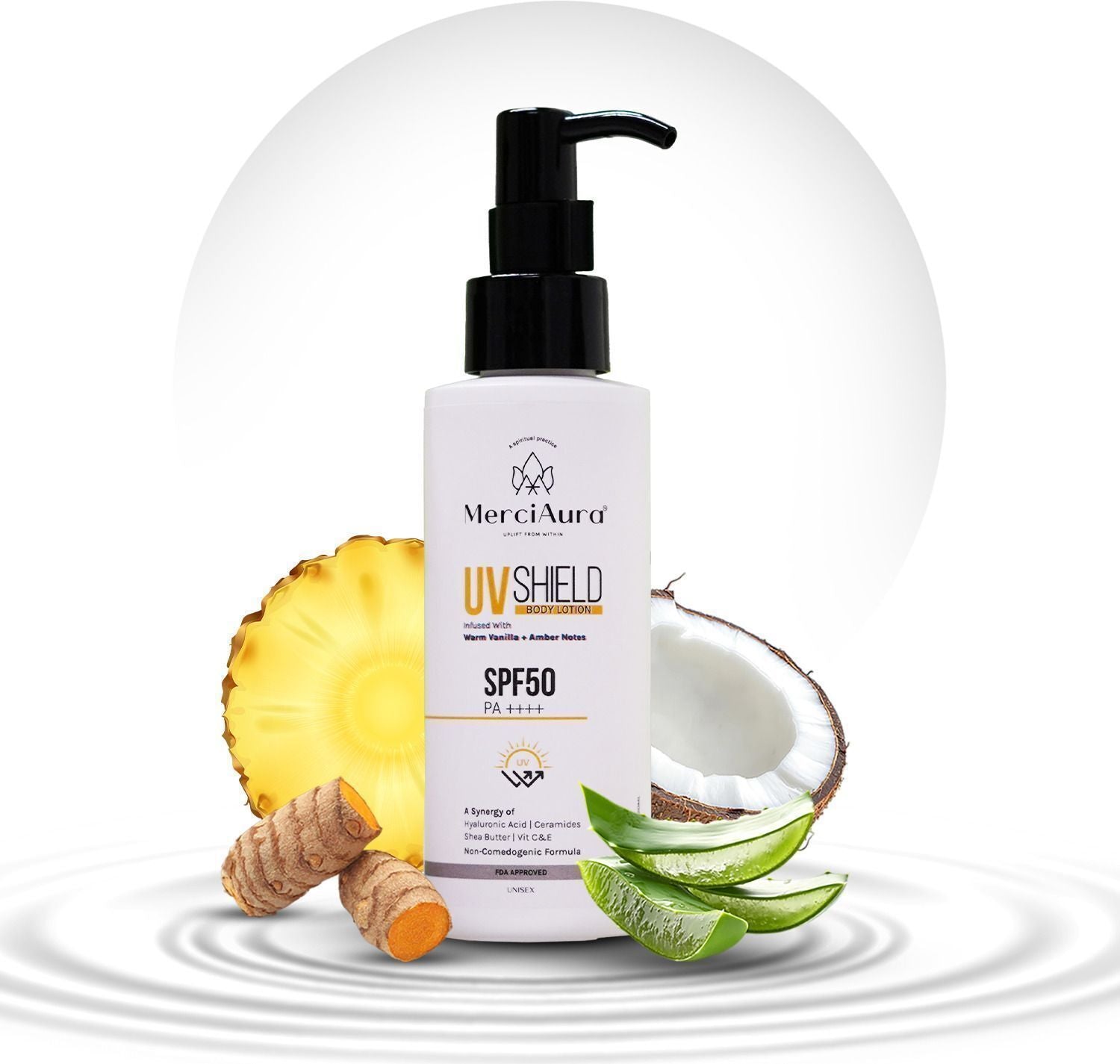 UV Shield Body Lotion SPF 50 PA++++ (Pack of 1)