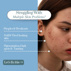 Merciaura Clear Skin Duo  6-in-1 Expert Face Wash (100 ml) + UV Armor Sunscreen SPF 50 PA++++ (100 ml)