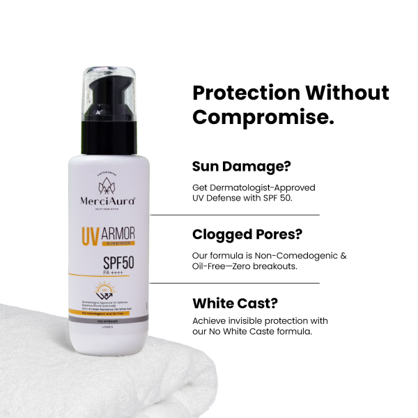 Buy 2 Desire Hair + Body Wash – Warm Vanilla & Amber and Get 1 MerciAura UV Armor Sunscreen SPF 50 PA++++